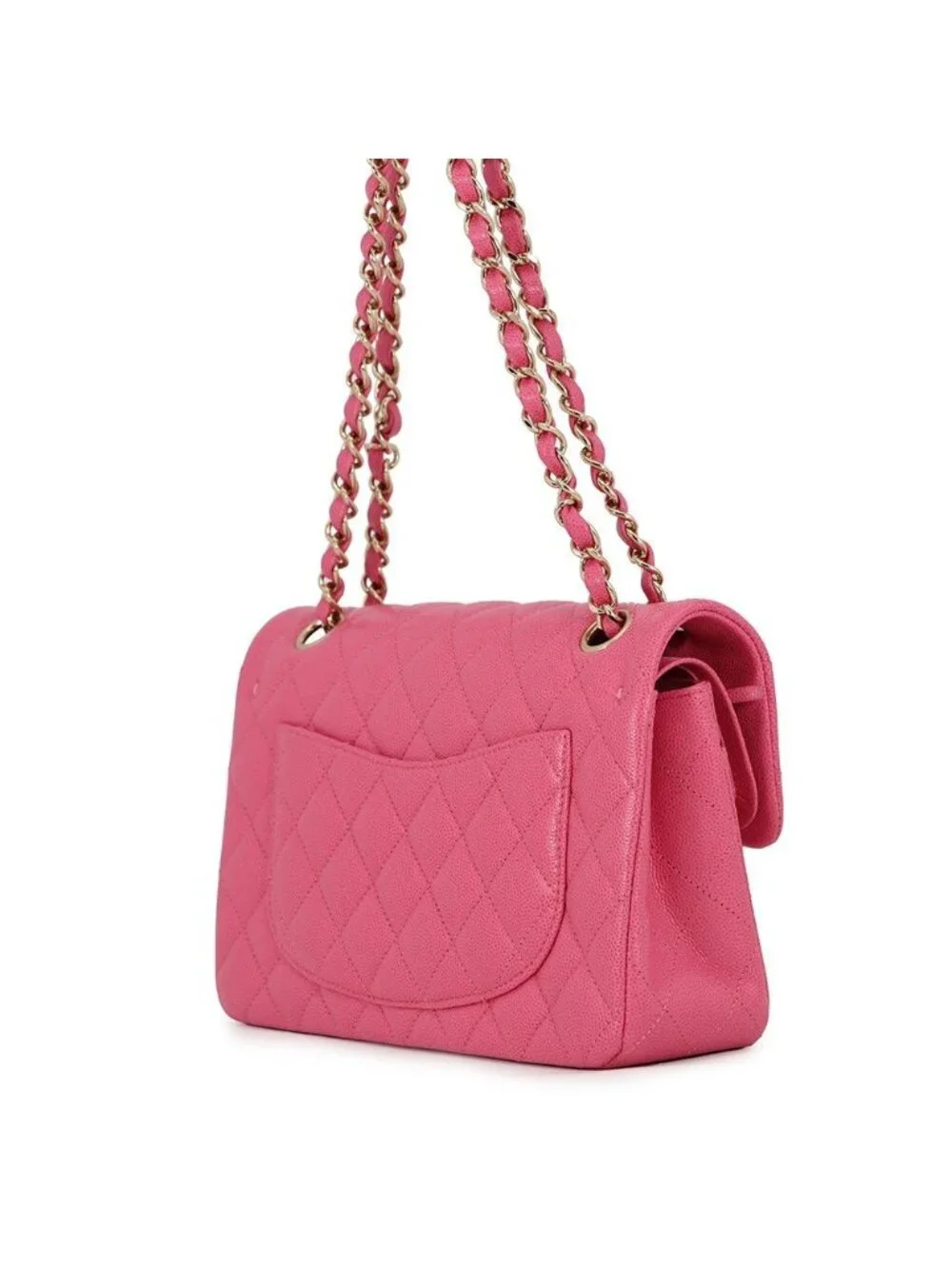 Chanel Chain Shoulder Bag Quilted 23 CC Logo Double
